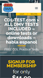 Mobile Screenshot of cdl-test.com